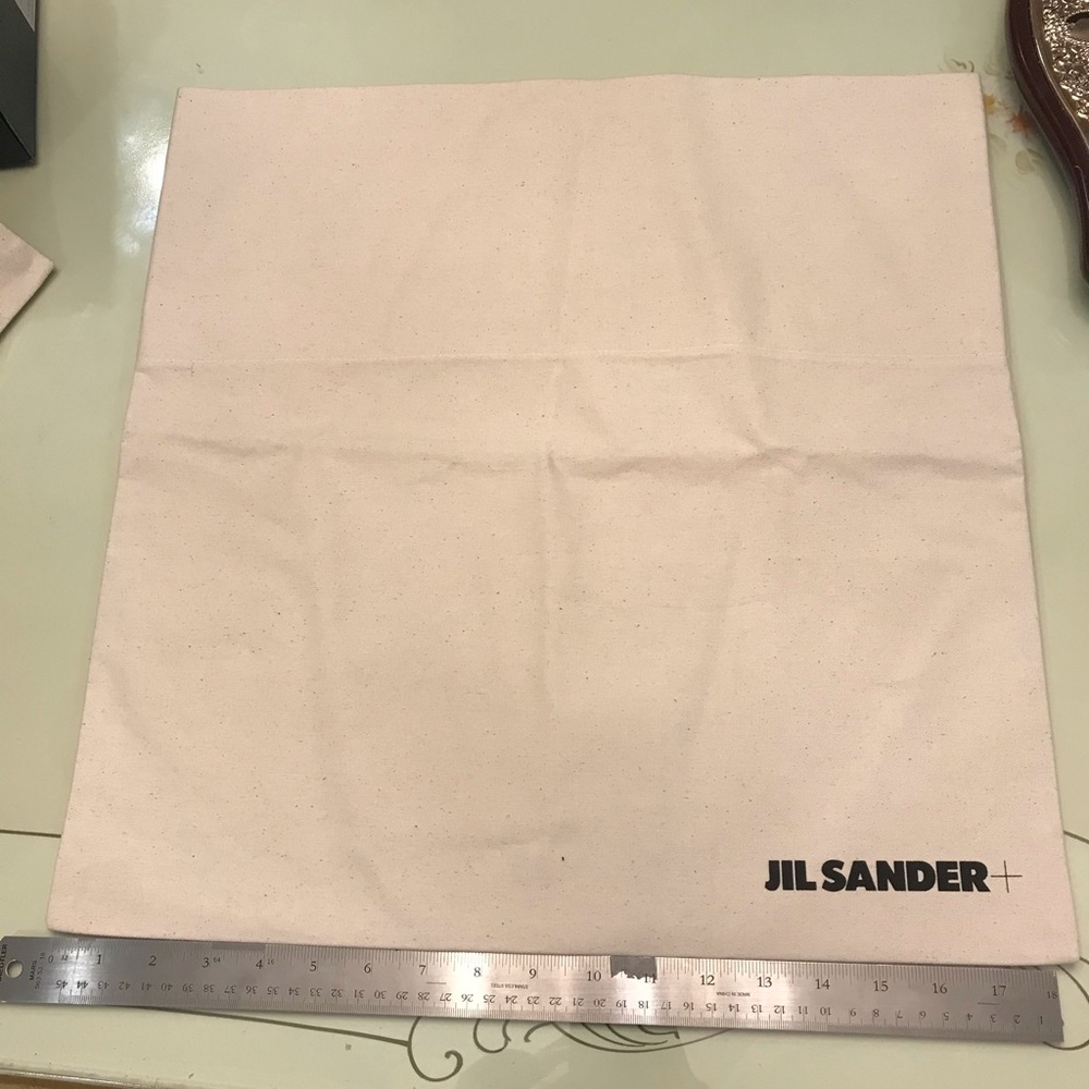 Jill sander canvas dust bag